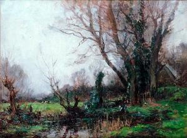 An Autumnal River Landscape - view 1