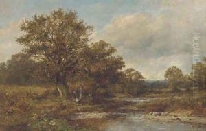 By the brook, Mathon by David Bates