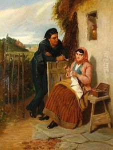 The Rural Courtship by Edward Charles Barnes