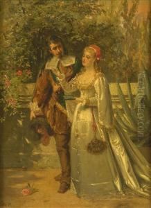 Thepearl Necklace by Edward Charles Barnes