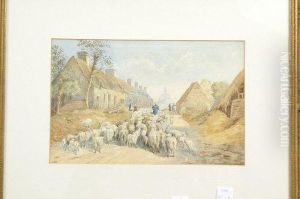 Driving The Sheep by James Barnes