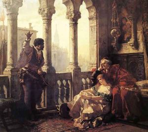 Othello Relating His Adventures to Desdemona