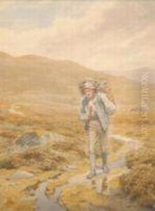 Wet Path Across Themoors