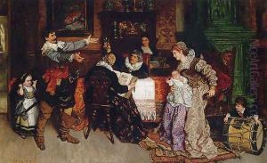 The Triumphal Return by Carl Ludwig Friedrich Becker