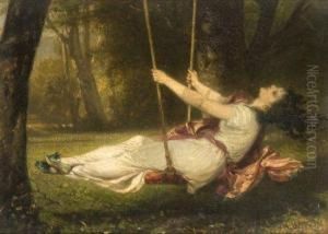 L'escarpolette by Henri Baron