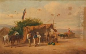 Scenes De Campagne Orientales by Henri Baron