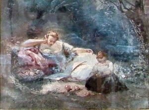 Le Repos Dans Le Parc Le Repos Dans Le Parc