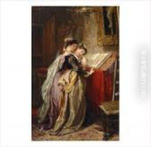 Deux Jeunes Filles A La Lecture Deux Jeunes Filles A La Lecture