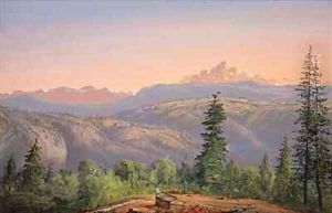 Crest of the Sierra, near Placerville by Norton Bush