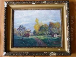 Paysage by Theodore Baron