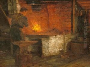 The Smithie's Forge" by William Barr