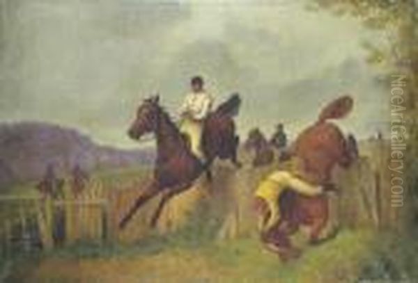Steeple Chasing (after Henry Allen) - view 1