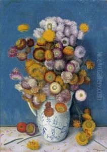 Nature Morte Avec Immortelles.