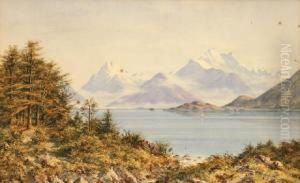 Lake And Mountain View