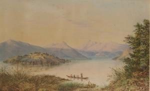 Lake Wakatipu, New Zealand by Charles Decimus Barraud