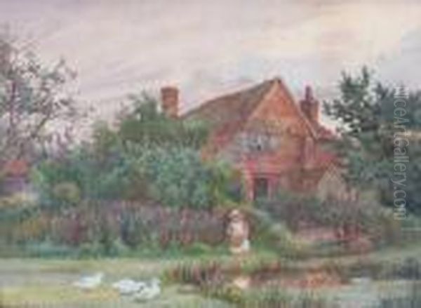 Feeding The Ducks - view 1