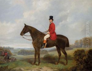 A Gentleman Mounted On A Chestnut Hunter