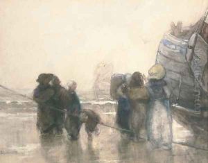 Sorting the catch by Bernardus Johannes Blommers