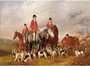 Charles Davis, Huntsman To Her Majesty, On by Henry Barraud