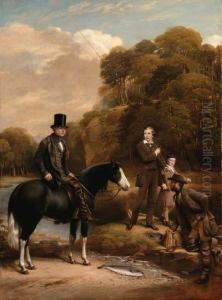 The Dennistoun Family Salmon Fishing On The Tweed