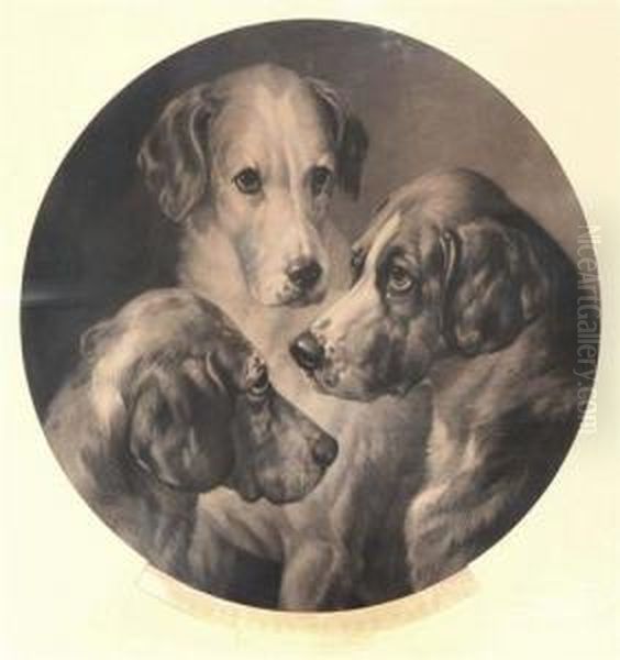 The Father's Of The Pack, Hounds Of The Pytchley Hunt - view 1