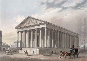 Exterior view of the Madeleine, Paris