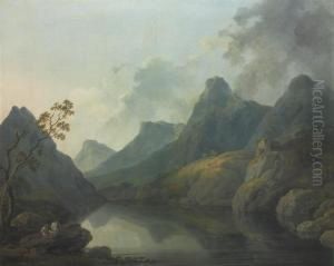 A View Of Llanberis by George Cuitt