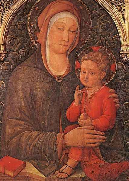 Madonna and Child Blessing c. 1455 - view 1