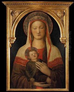 Madonna and Child 1450 by Jacopo Bellini