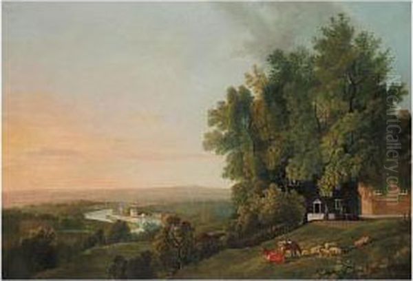 View Of The Thames From Richmond Hill - view 1