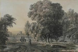 On An Italian Road by George Jnr Barrett