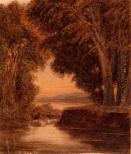 Riverlandscape With Cattle Riverlandscape With Cattle