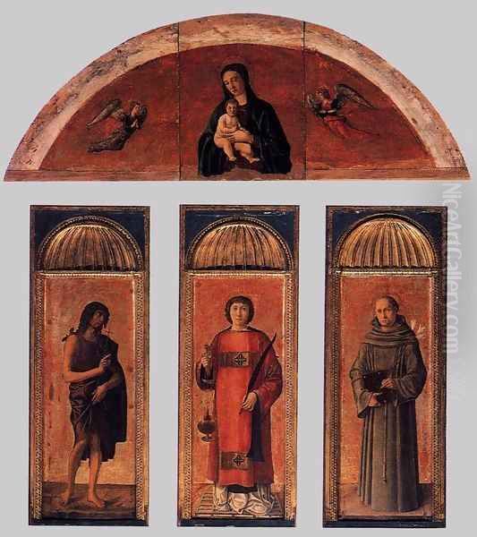 Triptych of St Lawrence - view 1