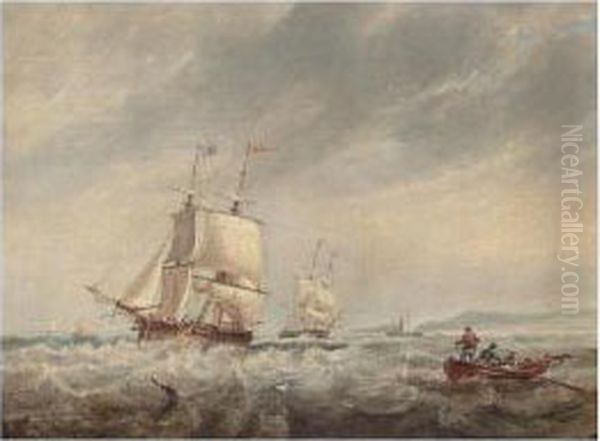 Fishing Vessel At Sea - view 1