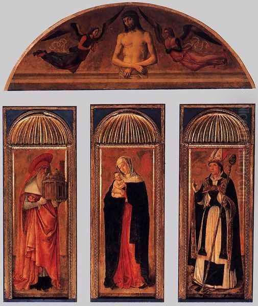Triptych of the Virgin - view 1