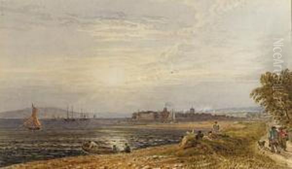 Isle Of Wight From Plymouth - view 1