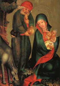 Rest on the Flight to Egypt, panel from Grabow Altarpiece