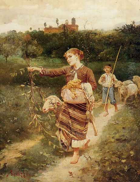 The Grape Pickers - view 1