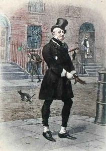 Mr Micawber, from 'David Copperfield', 1884 by Frederick Barnard