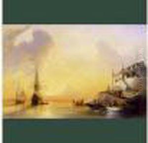 L'embarquement by Francois Pierre Barry
