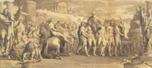 King Lear; The Diagorides Victors At Olympia by James Barry