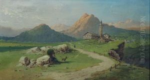 Paesaggio Lombardo by Luigi Bartezago