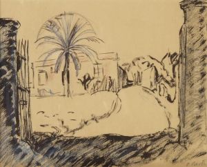 Sudliche Landschaft by Paul Basilius Barth