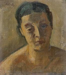 Portrait Einer Frau by Paul Basilius Barth