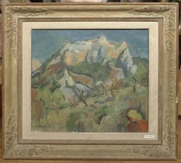 Landschaft Mit Gebirge. 1937. - view 1