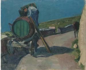 Traubenernte by Paul Basilius Barth