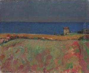 House At The Sea (brittany) by Paul Basilius Barth