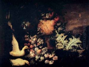 Flowers and Ducks by Andrea Belvedere