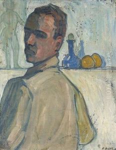 "selbstportrat". by Paul Basilius Barth