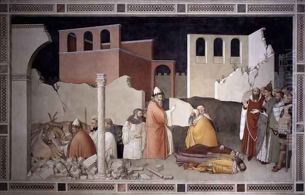 Pope St Sylvester's Miracle 1340 - view 1